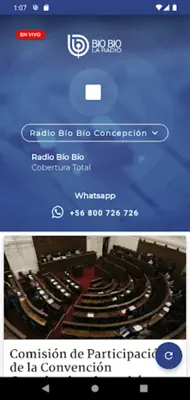 Radio Bío Bío android App screenshot 2